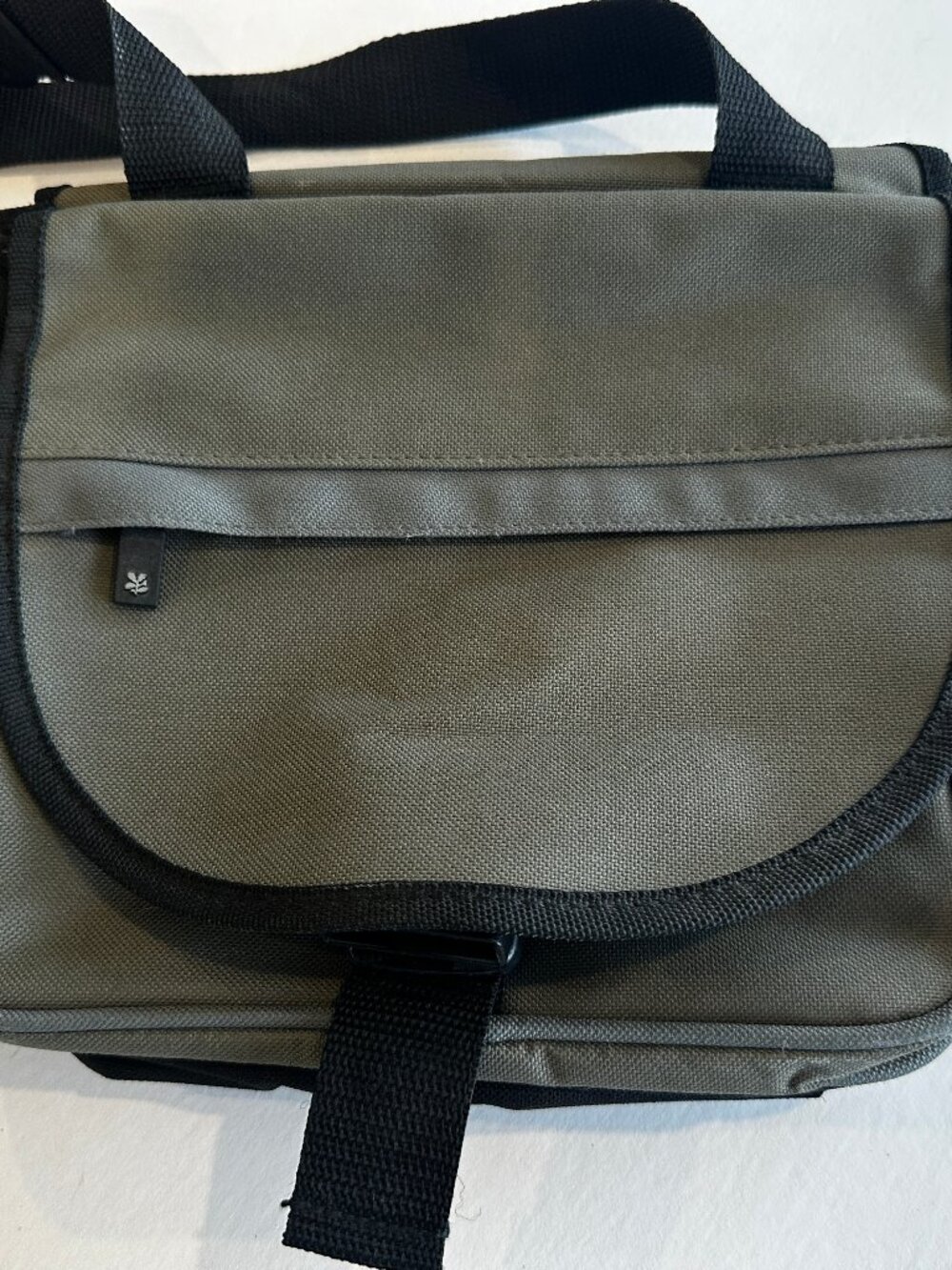 National Trust Travel Organizer Shoulder Bag Crossbody Gray